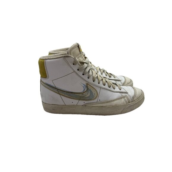 Nike DX3070-100 Blazer Mid 77 GS Brushstroke Royal Tint GS Sz 6.5Y Women's 8 US - Picture 1 of 9
